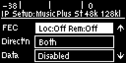 IP Config - p to p fec