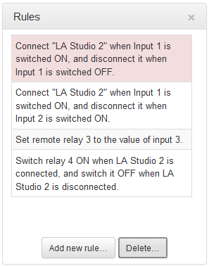 HTML Bridge Rules - delete