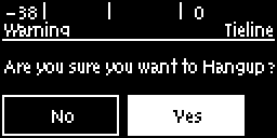 hangup warning screen