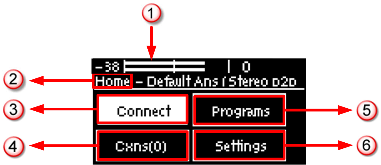 Bridge-IT  Home Screen
