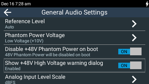 Audio_General-Show_high_voltage_warning_dialog_focus