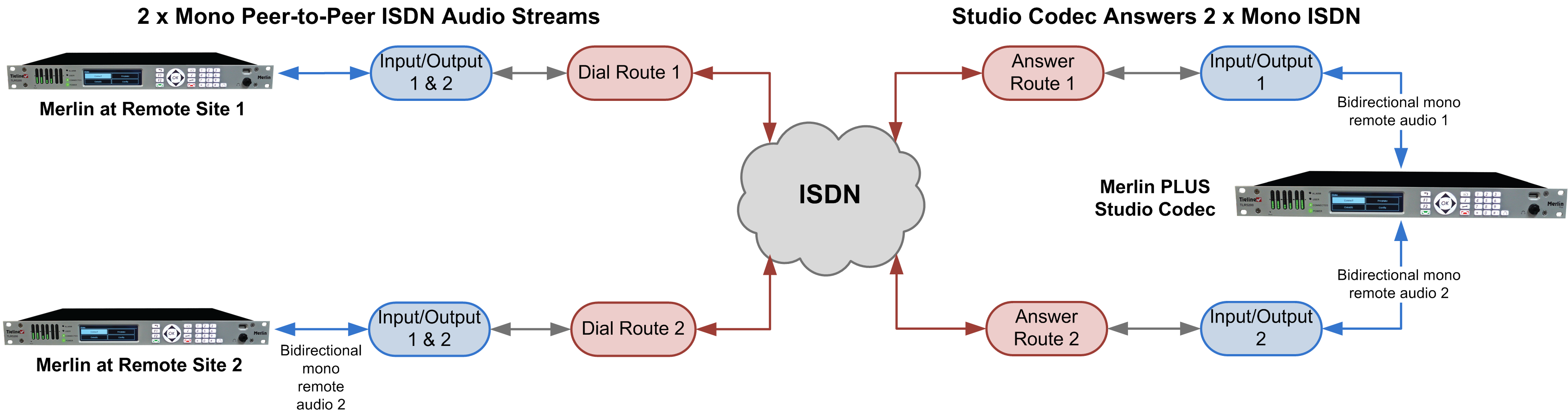 Merlin PLUS - 2 x mono peer-to-peer ISDN (reversed) 20141118