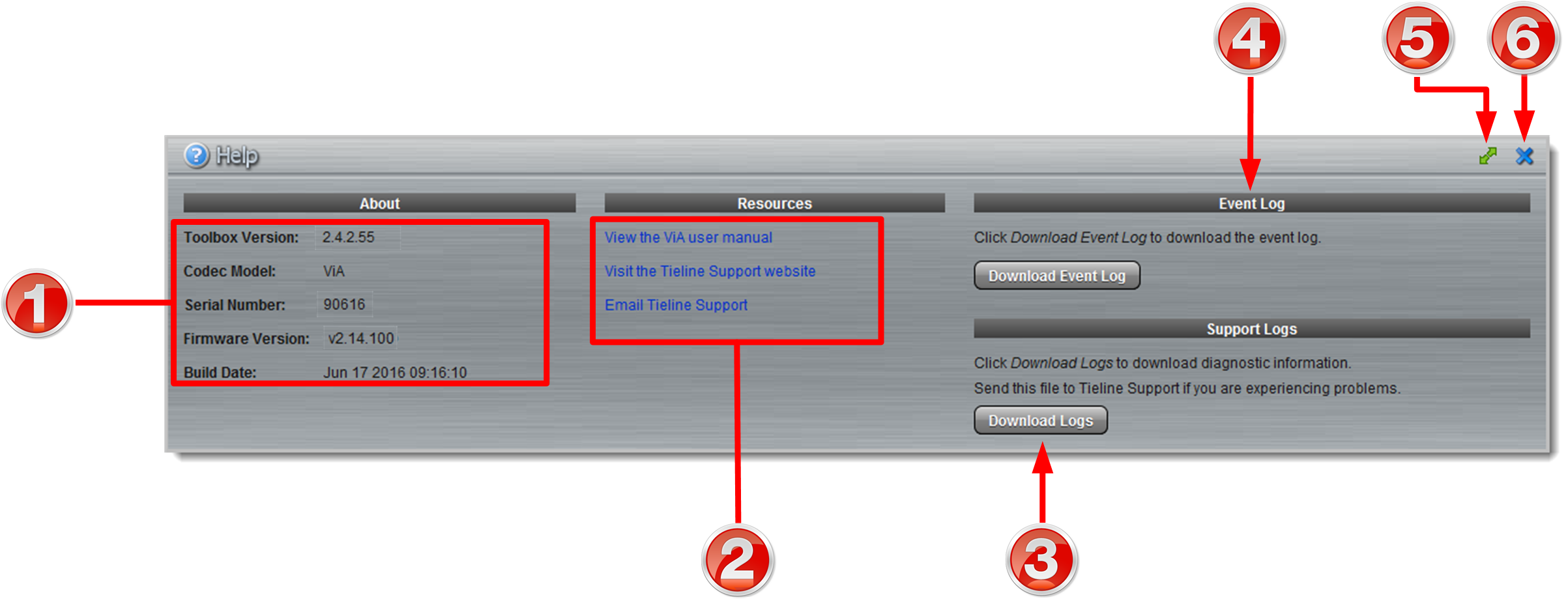 Using the ToolBox GUI