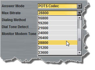 Settings - Modules - Max Bitrate