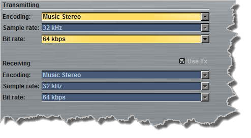 Programs panel - IP Encoding config generic1