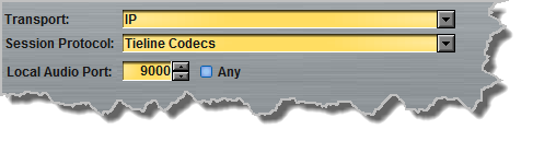 Programs panel - IP Port answer config generic1