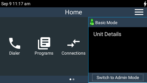Basic Mode Active
