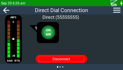 ISDN Connected