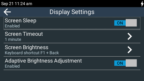 Display-menu_overview