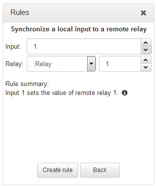 HTML Rules - sync input