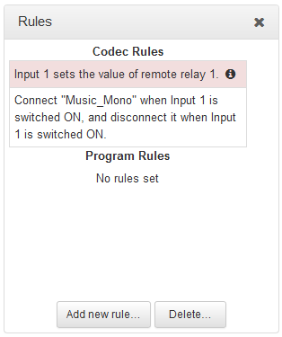 HTML Rules - delete