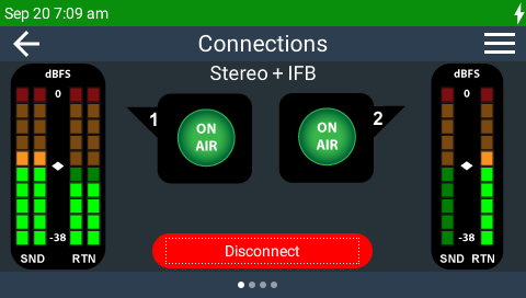 PPMs on the Connections screen