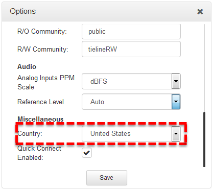 HTML Options - Country select