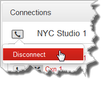 HTML Cxns - Program disconnect