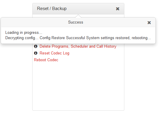 HTML Reset - restore progress