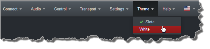 HTML Panel Change Theme
