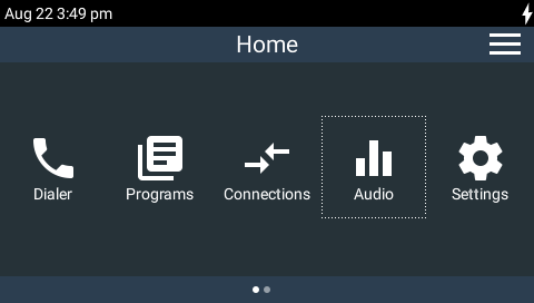 Home_screen_Audio_selected