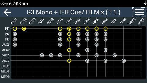 Matrix_Ed-CueTB_G3mono+IFB_input1