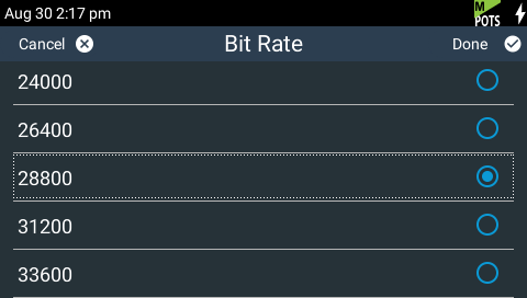 POTS_Module-Max_bitrate