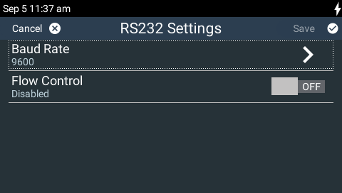 System-RS232_baud_rate