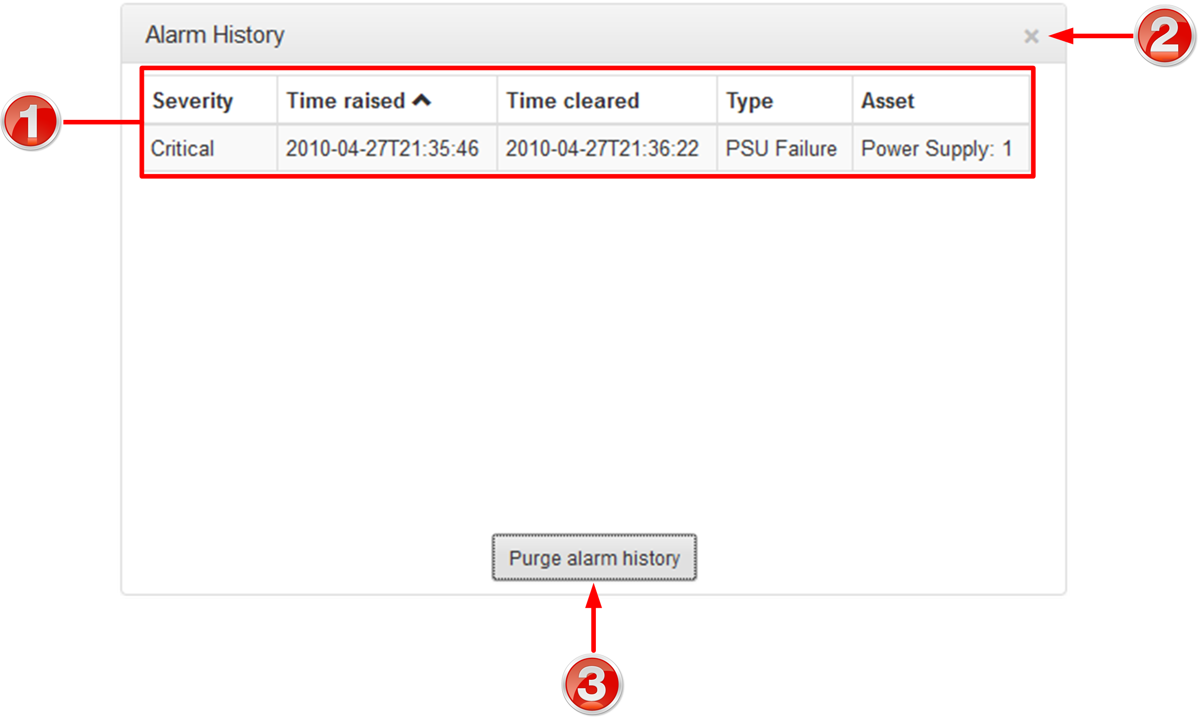 HTML Alarms - Alarm History 20150820