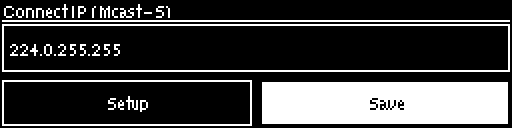 Multicast - Save