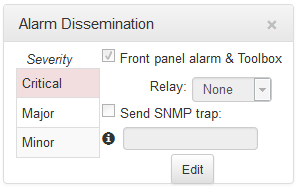 HTML Alarm Diss - critical