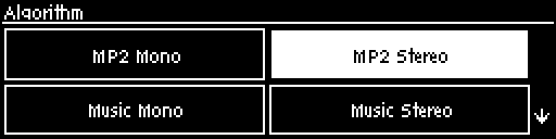 ISDN Dial Setup - select algorithm
