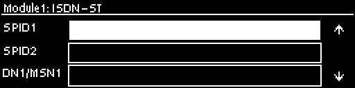 ISDN - SPID DN MSN