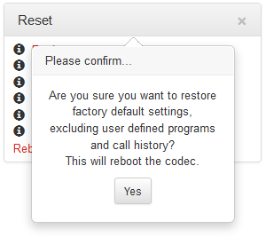 HTML Reset - reset default confirm