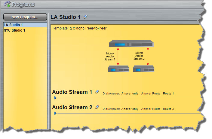 Programs panel - edit program1