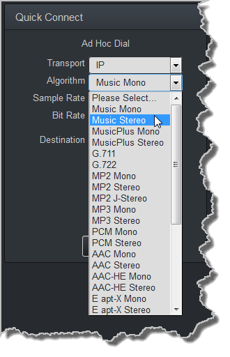 Quick Connect - IP step 2