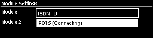 Modules Displays Connecting