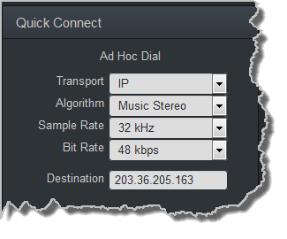 Quick Connect - IP step 3