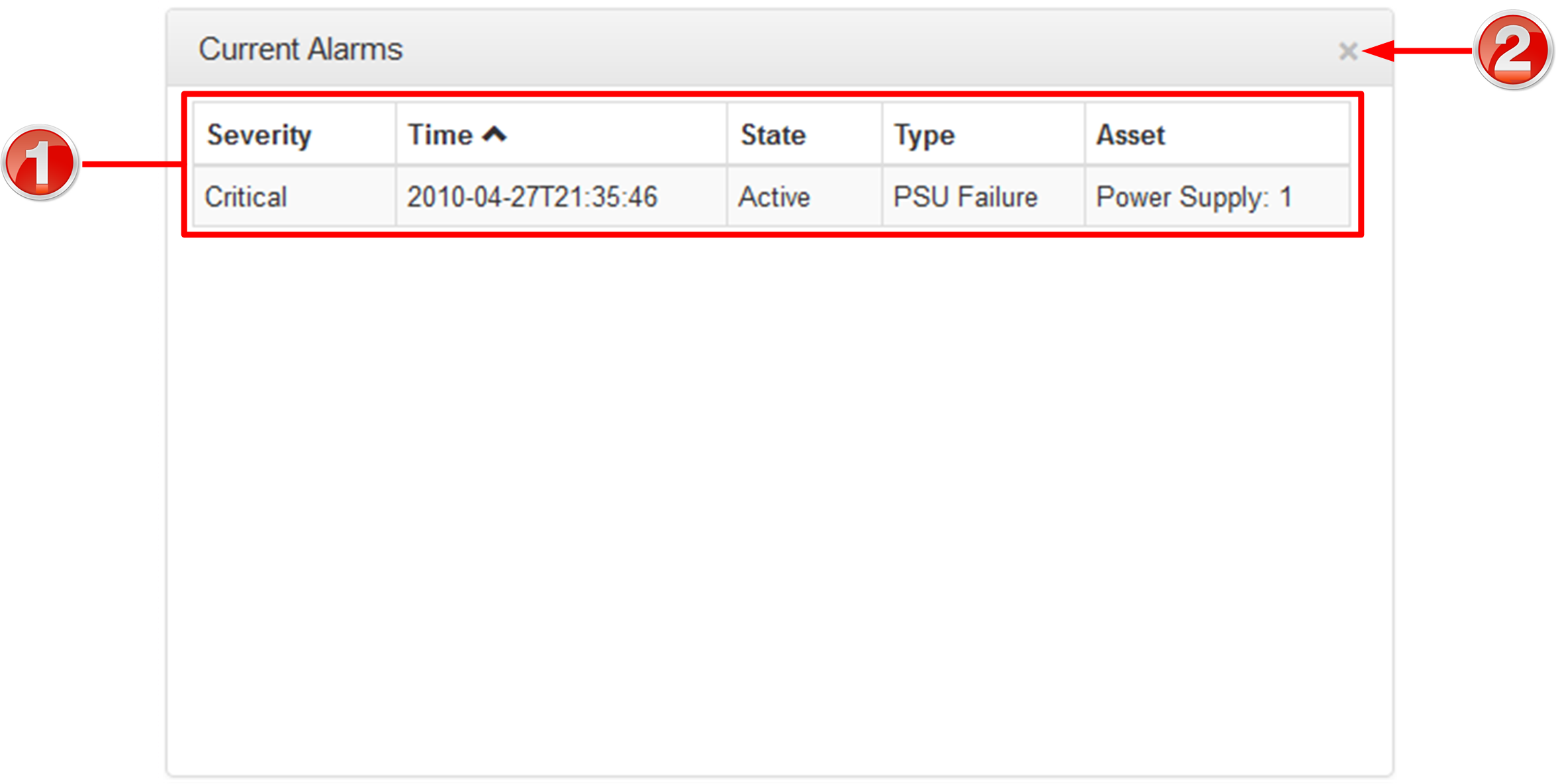 HTML Alarms - Current Alarms 20150820