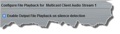 Programs panel - Multicast client 8