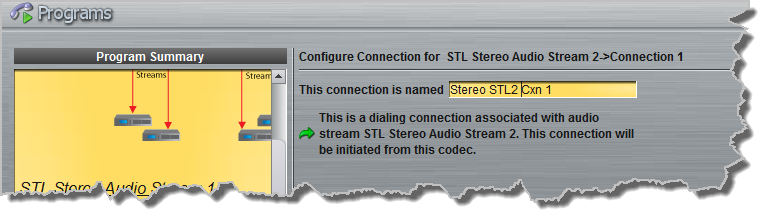 Programs panel - Distro 2 x Stereo 2 x mono 10