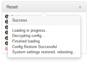 HTML Reset - restore progress