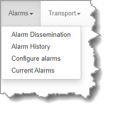 Alarms_Menu_options