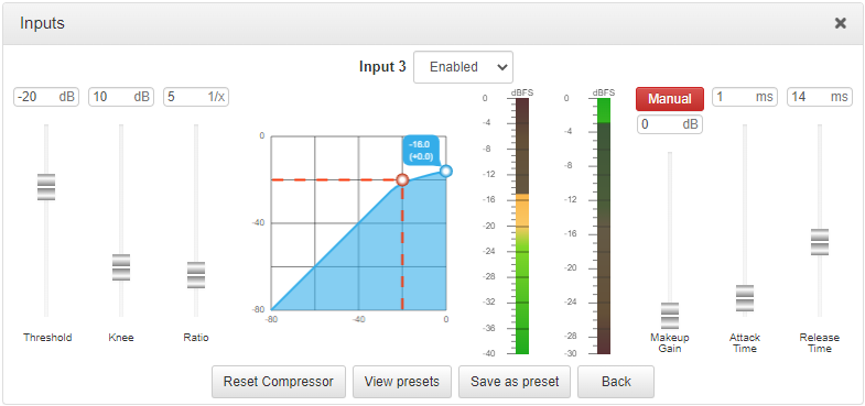 Inputs-Compressor