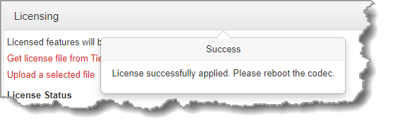 Licensing-upload_successful